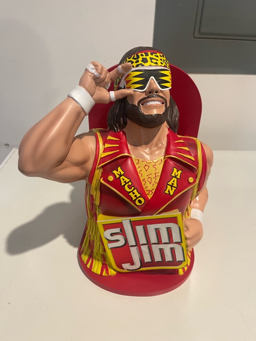 Macho Man Slim Jim Promotional Bust